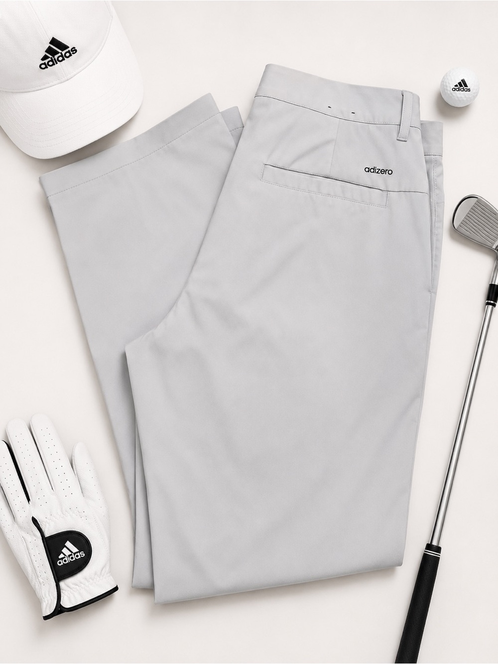 Men's Adidas Gray Golf Pants